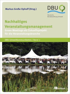 cover image of Nachhaltiges Veranstaltungsmanagement